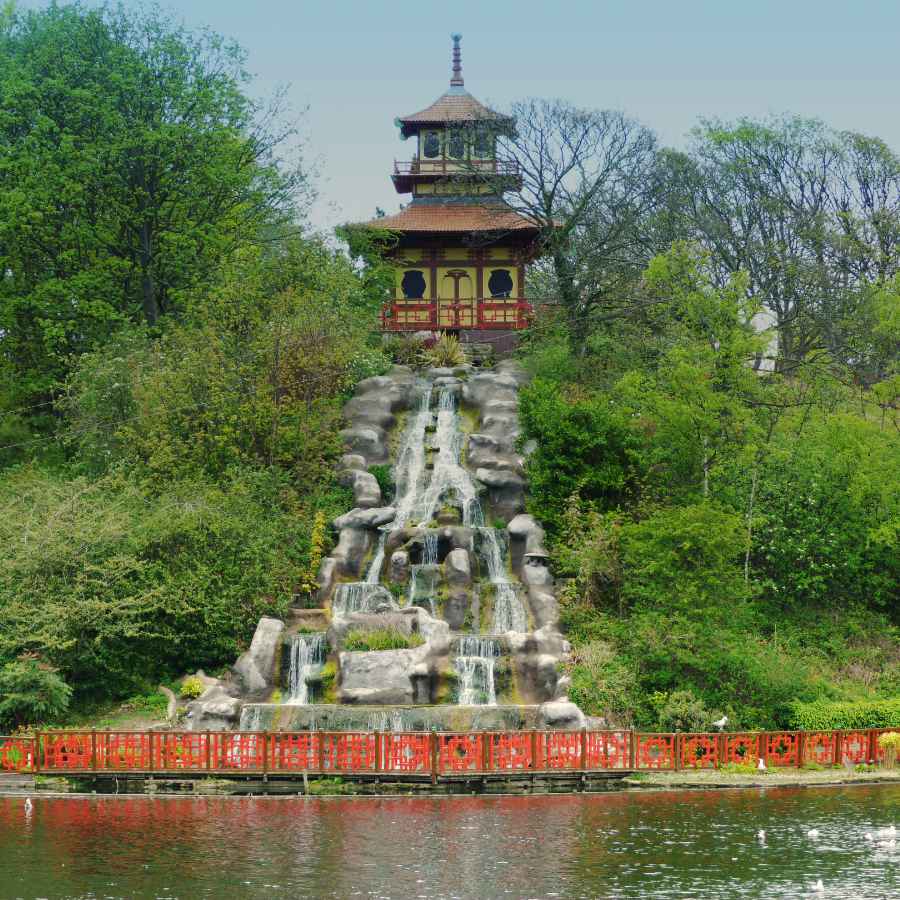 Peasholm Park close to The Hermosa Guest House Scarborough