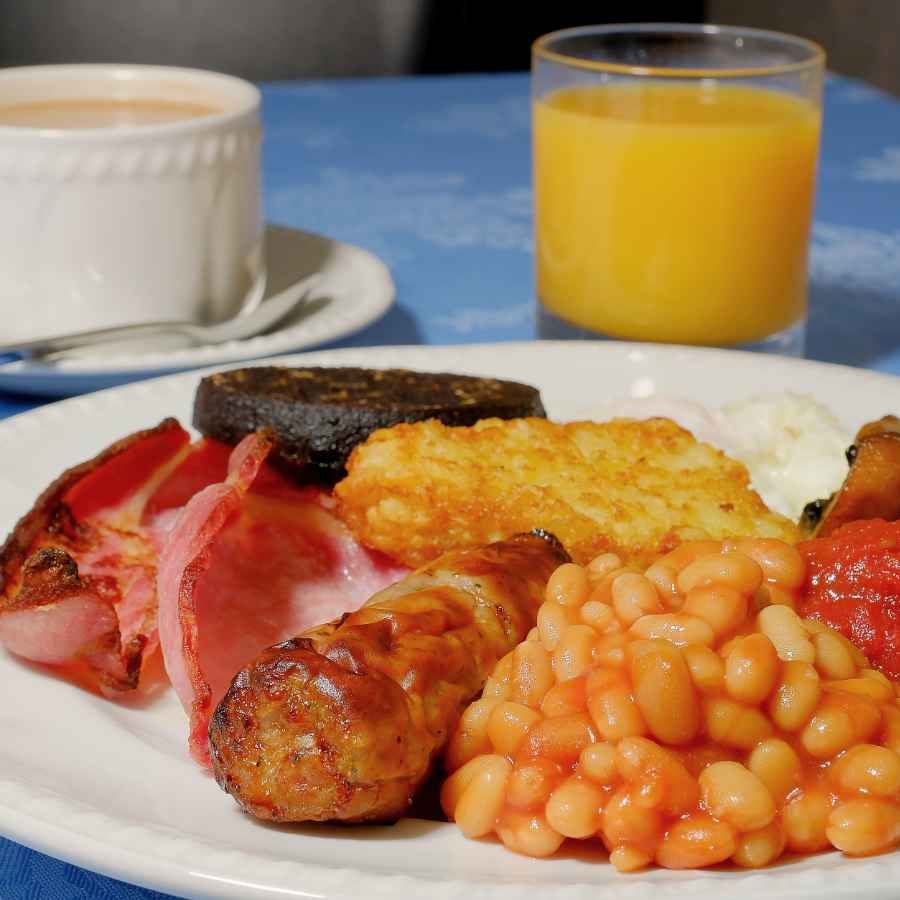 Breakfast at The Hermosa Guest House Scarborough North Yorkshire - Your Coastal Retreat